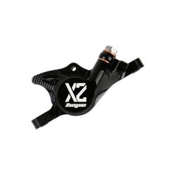🚵‍♂️ Freno HOPE Tech 4 X2 Delantero Negro/Plata – Máxima Potencia y Precisión para MTB 🖤⚪🛑