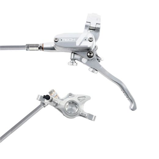 🚴‍♂️✨ Freno HOPE Tech 4 X2 Delantero Plata/Plata – Potencia, Precisión y Estilo Profesional
