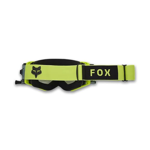🏍️👓 Gafas Fox Airspace con Sistema de Rollos | Visión Clara y Ajuste Personalizado para Riders  Amarillo fluorescente