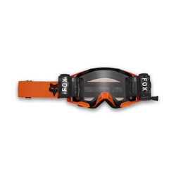 🏍️👓 Gafas Fox Airspace con Sistema de Rollos | Visión Clara y Ajuste Personalizado para Riders Naranja fluorescente