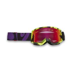 Gafas Fox Main Emotion con Lente Espejo | Estilo, Protección y Máxima Visibilidad 🚴‍♂️🔥 Rojo fluorescente
