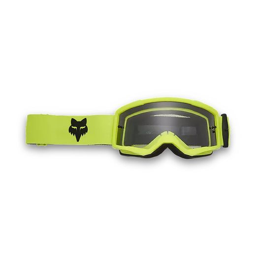 Gafas Fox Main Juvenil | Protección y Visión Clara para Jóvenes Riders 🚴‍♂️🔥 Amarillo fluorescente
