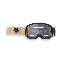 Gafas Fox MTB Main – Visión Clara y Protección para el Trail Marrón Hierro