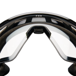 🥽⚫ Gafas Fox PureVue Negro/Transparente – Visión Panorámica, Protección y Rendimiento para MTB