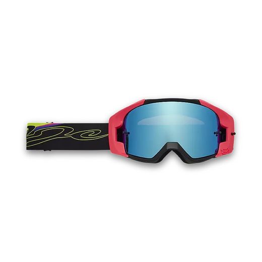 Gafas Fox Vue Energy con Lente Espejo VIVID | Máxima Claridad y Protección en Cada Ruta 🏍️👓 Negras