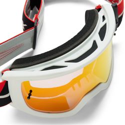Gafas Fox Main Goat Strafer - Lente Spark Fluorescent red