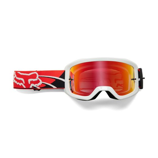 Gafas Fox Main Goat Strafer - Lente Spark Fluorescent red