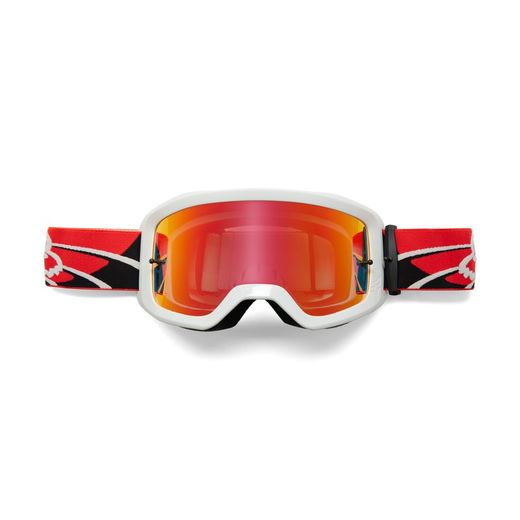 Gafas Fox Main Goat Strafer - Lente Spark Fluorescent red