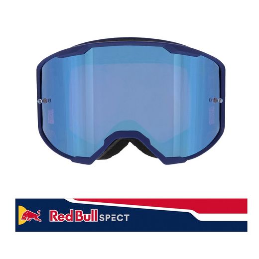 Gafas Máscara Red Bull Strive Azul Mate – Visión Clara, Estilo Imparable y Protección Total