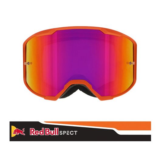 Gafas Máscara Red Bull Strive Naranja Mate – Estilo Vibrante y Rendimiento Imparable
