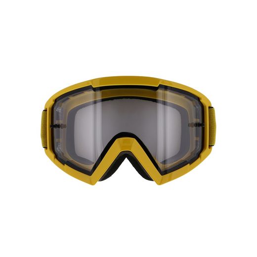 Gafas Máscara WHIP Amarillo Neón Brillante con Lente Simple – ¡Visibilidad Extrema y Estilo que Resalta!