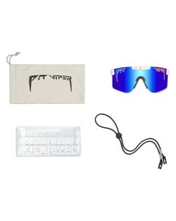 🕶️🌊 Gafas Pit Viper Absolute Freedom – Lentes Reflectantes Azul Revo | Estilo Extremo y Visión sin Límites 🚴‍♂️🌟