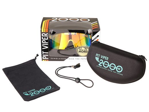 Gafas Pit Viper The 1993 2000 Lentes Polarizadas Arco Iris Reflectantes