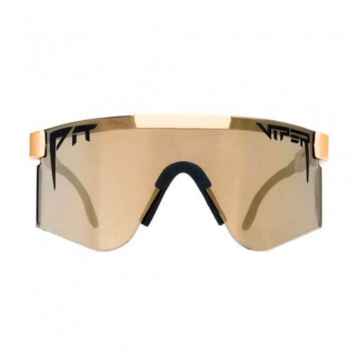 🕶️✨ Gafas Pit Viper Gold Standard – Lentes Reflectantes Oro | Estilo, Protección y Visibilidad Máxima 🚴‍♂️🌟