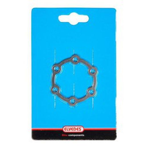 🔩 Galga-Arandela Espaciadora 6T 1.0mm Inox para Disco de Freno – Precisión, Ajuste Perfecto y Máxima Durabilidad 🚴‍♂️✨