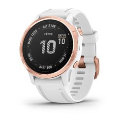 Garmin Fenix 6s Pro Music Blanco Y Oro Rosa