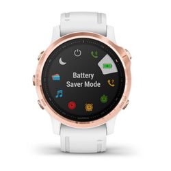 Garmin Fenix 6s Pro Music Blanco Y Oro Rosa