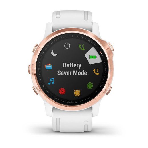 Garmin Fenix 6s Pro Music Blanco Y Oro Rosa