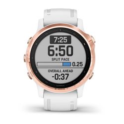 Garmin Fenix 6s Pro Music Blanco Y Oro Rosa
