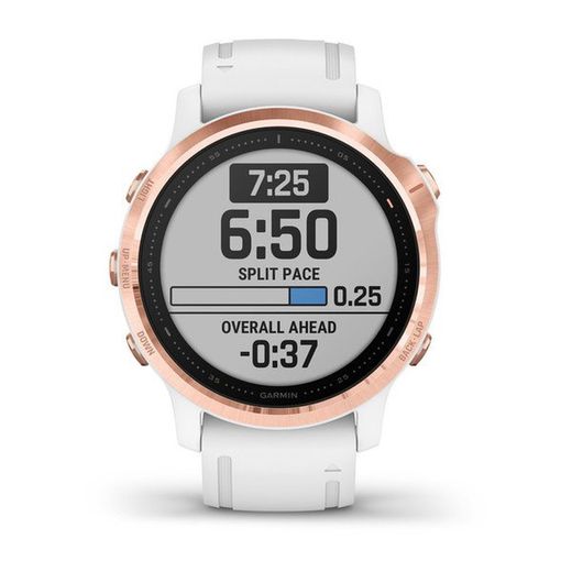Garmin Fenix 6s Pro Music Blanco Y Oro Rosa