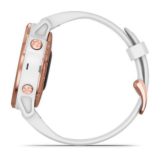 Garmin Fenix 6s Pro Music Blanco Y Oro Rosa