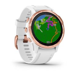 Garmin Fenix 6s Pro Music Blanco Y Oro Rosa — Ebike-On