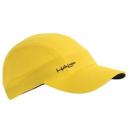 Gorra Deportiva HALO Sport Hat - Amarilla | Antisudor, Ultraligera, Transpirable y Ajuste Perfecto para Running, Ciclismo y Outdoor