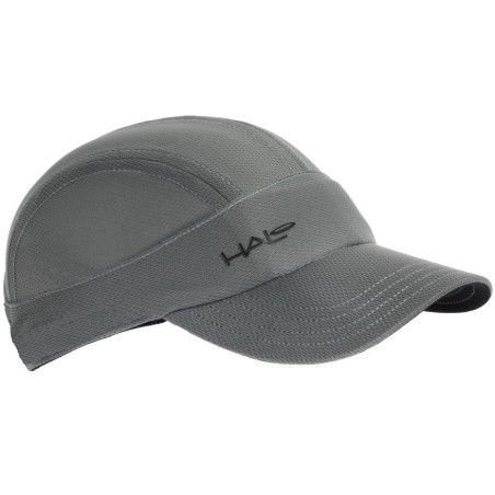 Gorra Deportiva HALO Sport Hat - Gris | Antisudor, Ultraligera, Transpirable y Ajuste Cómodo para Running, Entrenamiento y Outdoor