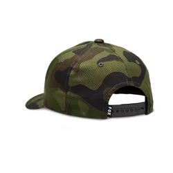 Gorra Fox Camo 110 Snapback Juvenil – Estilo y Protección con Diseño Militar 🧢