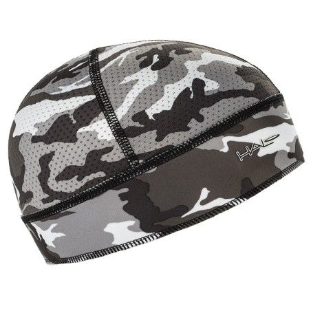 🧢🌿 Gorro HALO Skull Cap - Camo Grey | Estilo y rendimiento para tus aventuras 🚴‍♂️🔥