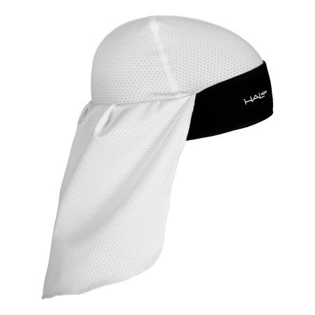Gorro HALO Solar Skull Cap & Tile – White | Protección solar avanzada y máximo confort deportivo