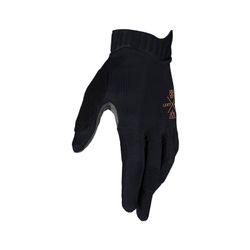 🚴‍♀️🖤 Guantes Leatt MTB 1.0 GripR Mujer Stealth – Estilo, Comodidad y Rendimiento para Ciclistas de Montaña