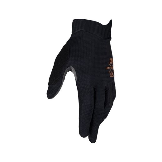 🚴‍♀️🖤 Guantes Leatt MTB 1.0 GripR Mujer Stealth – Estilo, Comodidad y Rendimiento para Ciclistas de Montaña