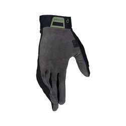 🚴‍♀️🖤 Guantes Leatt MTB 1.0 GripR Mujer Stealth – Estilo, Comodidad y Rendimiento para Ciclistas de Montaña