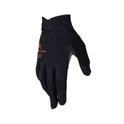 🚴‍♀️🖤 Guantes Leatt MTB 1.0 GripR Mujer Stealth – Estilo, Comodidad y Rendimiento para Ciclistas de Montaña