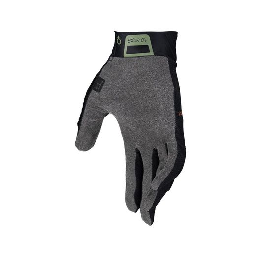 🚴‍♀️🖤 Guantes Leatt MTB 1.0 GripR Mujer Stealth – Estilo, Comodidad y Rendimiento para Ciclistas de Montaña