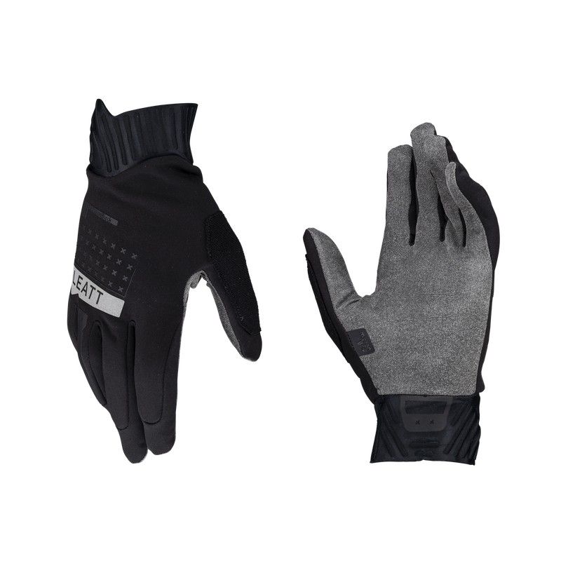 🌬️🚵‍♂️🖤 Guantes Leatt MTB 2.0 WindBlock Negro – Protección y Confort Contra el Viento para Ciclistas Exigentes L