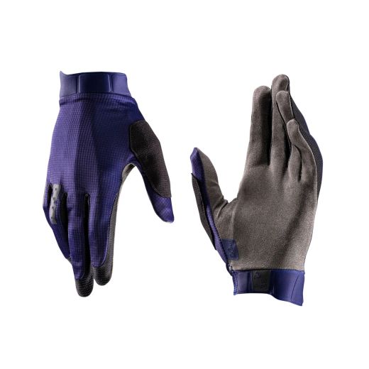 🧤🌌💙 Guantes MTB Leatt 1.0 GripR – Azul Galaxy