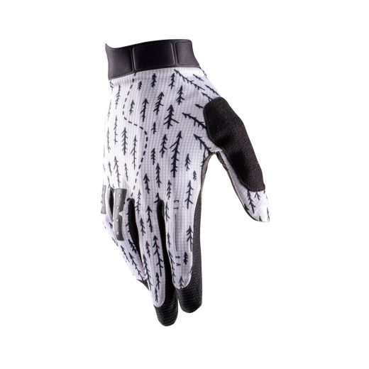 🧤🤍🌲 Guantes MTB Leatt 1.0 GripR – Blanco Trails