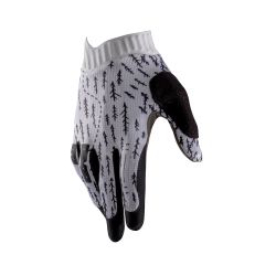 🧤✨ Guantes MTB Leatt 1.0 GripR Mujer – Blanco Trails