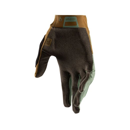 🧤✨ Guantes MTB Leatt 1.0 GripR Mujer – Marrón Brass