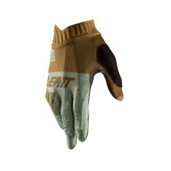 🧤✨ Guantes MTB Leatt 1.0 GripR Mujer – Marrón Brass