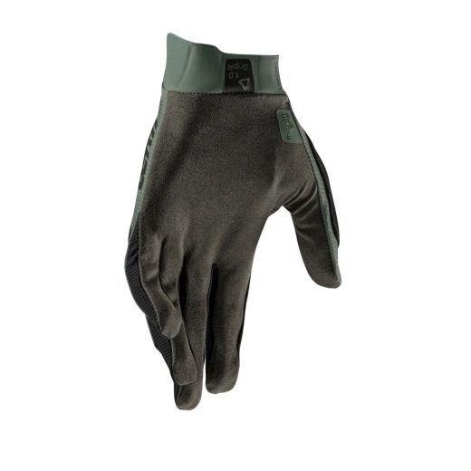 🧤🌿✨ Guantes MTB Leatt 1.0 GripR – Verde Mist