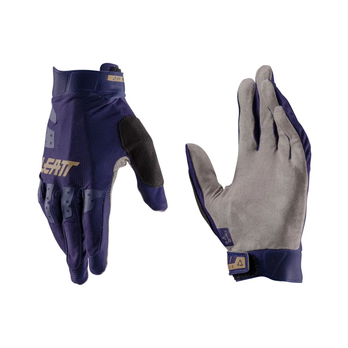 🧤🌬️🚵 Guantes MTB Leatt 2.0 X-Flow Azul Galaxy L