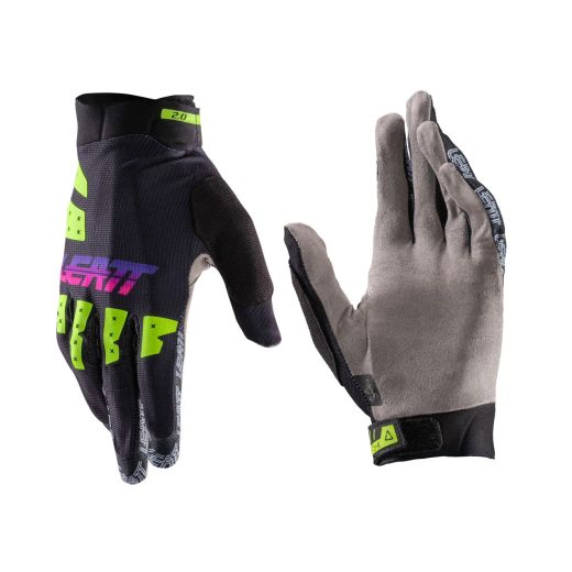 🧤🌬️🚵 Guantes MTB Leatt 2.0 X-Flow Negro Neon