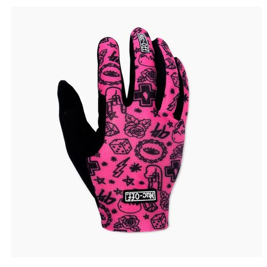 Guantes Muc-Off MTB Malla Ligera Rosa 🖐️🌸 | Transpirables, Ligeros y de Máximo Agarre 🚵‍♀️✨