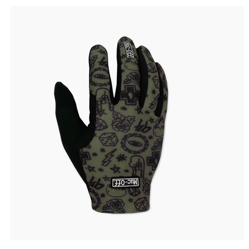 🧤🌿🚵‍♂️ Guantes Muc-Off MTB de Malla Ligera – Verde | Ventilación, Agarre y Estilo 🌿💨 L
