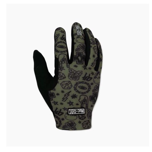 Guantes Muc-Off MTB Malla Ligera Verde 🧤🚴‍♂️ | Transpirables, Cómodos y con Agarre Total 🌿💨