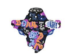 🚵‍♂️ Guardabarros AMS Mud Guard – Color Azul  💙 Nacido para ser piloto: protección con estilo aventurero