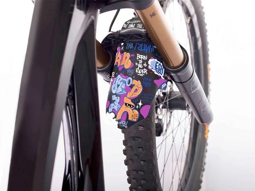 🚵‍♂️ Guardabarros AMS Mud Guard – Color Azul  💙 Nacido para ser piloto: protección con estilo aventurero